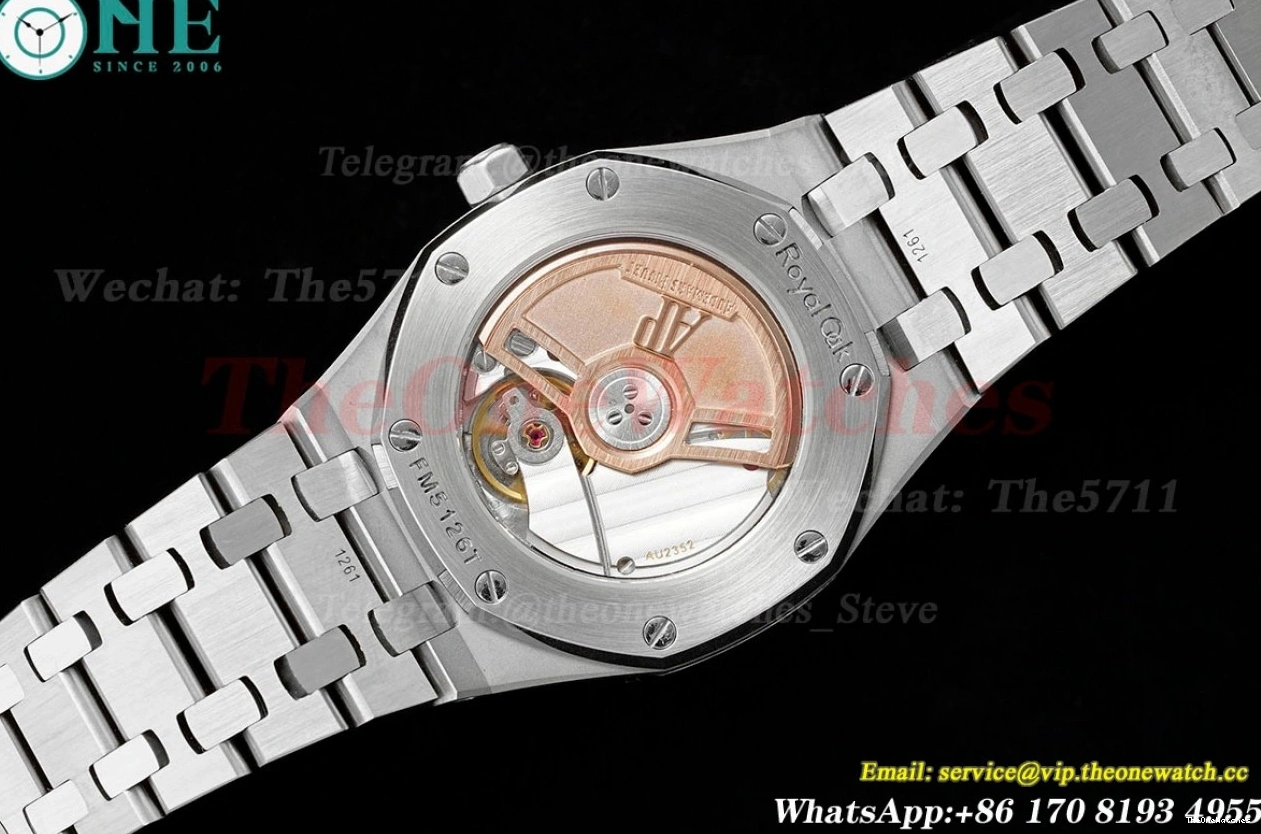 Royal Oak ZF 77350 Ladies SS A5800 White 34mm SS 0105
